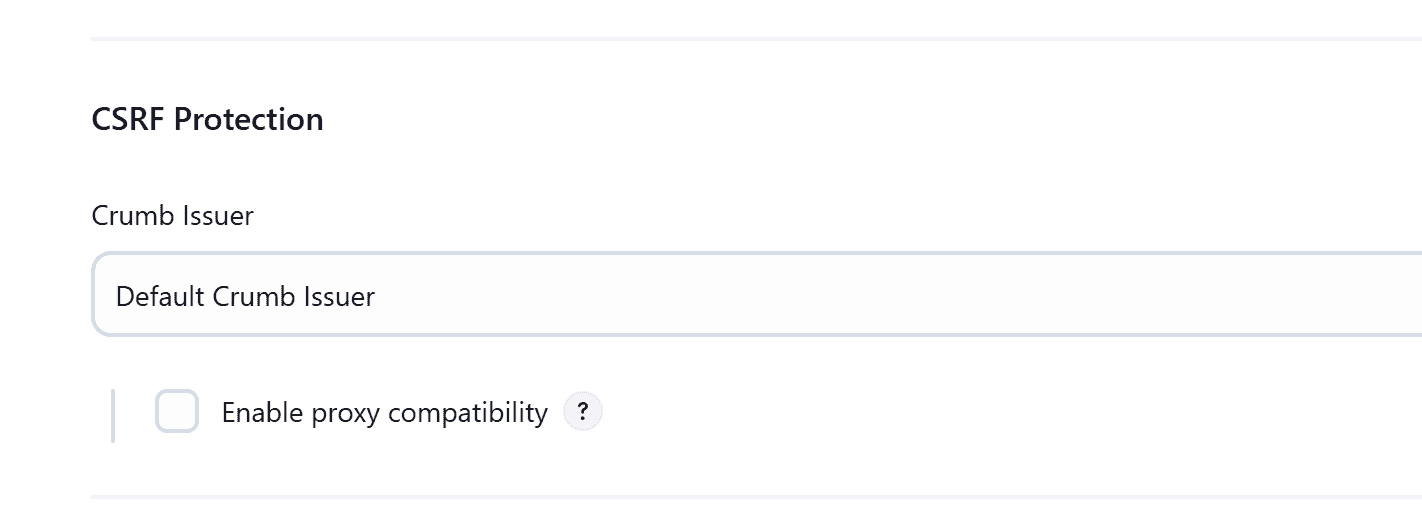 Jenkins CSRF 保护配置