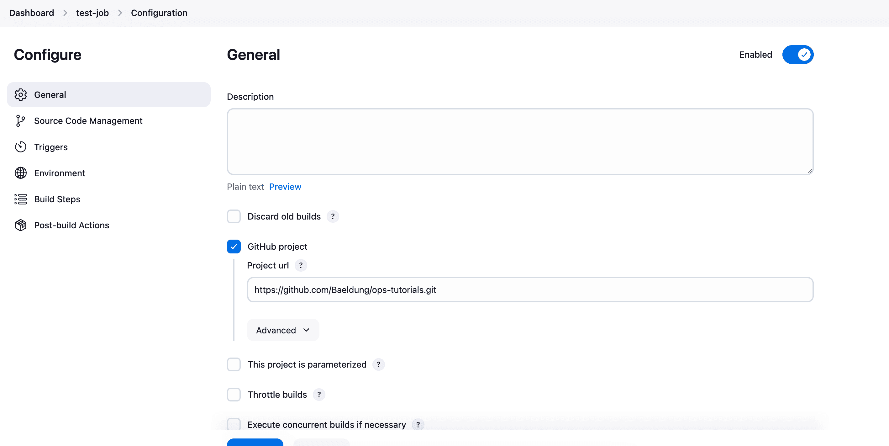 GitHub Project URL